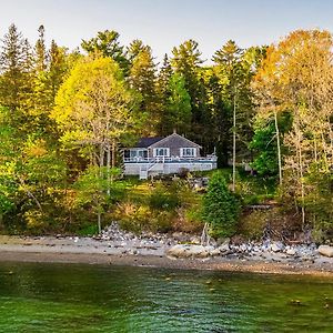 Lucky Stone Retreat - Private Beach & Acadia View Villa Sullivan Exterior photo