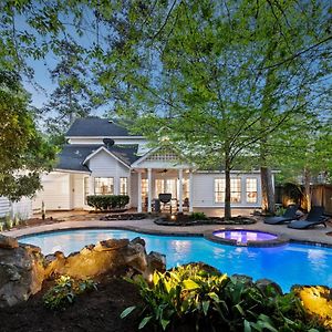 Unique Mid Century Modern In The Woodlands Villa Spring Exterior photo