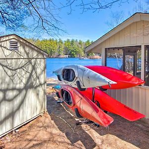 Lakefront Retreat With Kayaks, Grill, Fire Pit! Candia Exterior photo