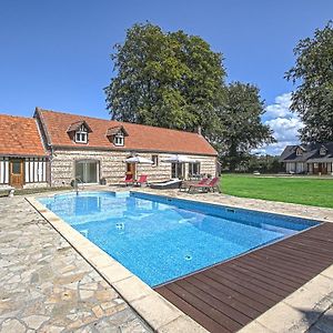 Clos Celeste - Campagne D Etretat Avec Piscine Et Spa Hotel Écrainville Exterior photo