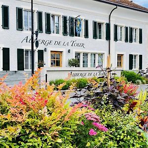 Auberge De La Tour Hotel Trelex Exterior photo