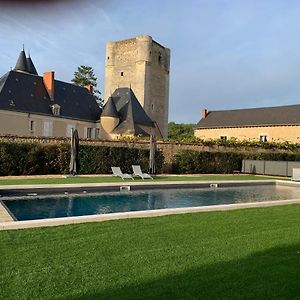 Chateau De Mazieres Panzió Tendu Exterior photo