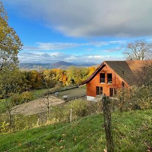 Wunderschones Gastehaus Mit Grandioser Aussicht Gempen Exterior photo