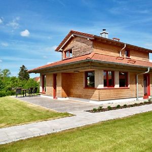 Ferienhaus Lebenpur Bio-Ferienhaus Aus Holz Villa Moor-Rolofshagen Exterior photo