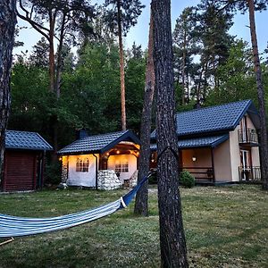 Kajaki Wino I Spiew - Domek Z Sauna W Otoczeniu Lasow I Sasiedztwie Zalewu Villa Zakrzowek Szlachecki Exterior photo