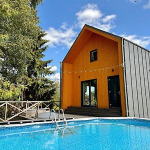 Semo Guest House With Amazing Sauna And Pool Vecumnieki Exterior photo