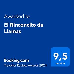 El Rinconcito De Llamas Llamas de la Ribera Exterior photo