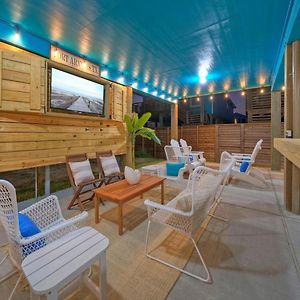 Blutopia By Avantstay Outdoor Lounge W Bar Port Aransas Exterior photo