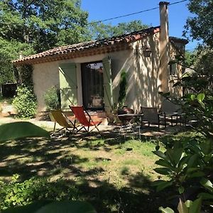 Petit Mas Provencal Meuble De Tourisme 3 Etoiles 2-3 Personnes 1 Piece 30 M2 Tout Confort Lisiere Foret Jardin Jacuzzi Piscine Villa Saint-Paul-en-Forêt Exterior photo