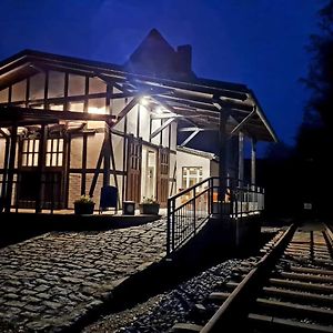 Museumsbahnhof Ahuette Hotel Üxheim Exterior photo