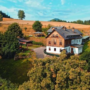 Penzion Na Vysinkach, Jetrichovice, Ceske Svycarsko Exterior photo