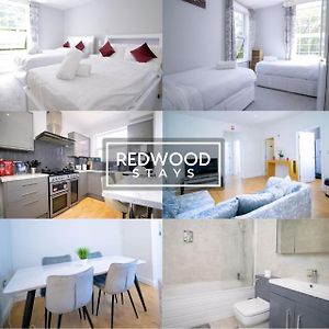 Spacious Serviced Apartment For Contractors And Families, Free Wifi & Netflix By Redwood Stays Farnborough  Exterior photo