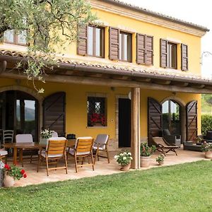 Lolia Farmhouse With Olive Grove And Hot Tub Villa Montegallo  Exterior photo