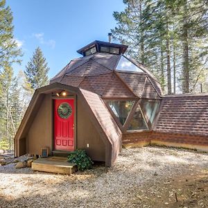 Off-Grid Nevada City Geodesic Dome House With Views! Exterior photo