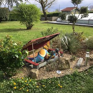 Gite Pradere Avec Piscine Apartman Virazeil Exterior photo