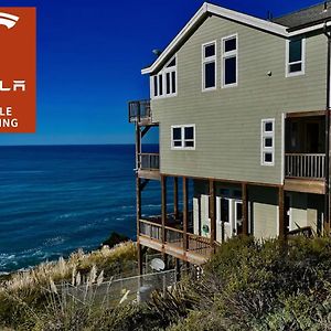 Incredible Ocean View, Oceanfront! By Oceanviewhottubs Shelter Cove, Ca Tesla Ev Station Apartman Exterior photo