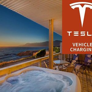 Stunning Oceanview Shelter Cove! By Oceanviewhottubs Oceanfront! Tesla Ev Station Apartman Exterior photo