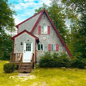 Modern-Cozy A-Frame, Close To Lake, Hiking Fryeburg Exterior photo