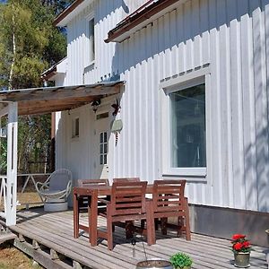 House With Lake View Swedish Lapland Rusksele Exterior photo