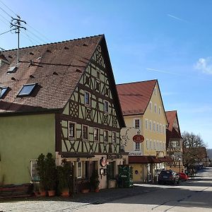 Metzgerei Und Pension Wolz Hotel Langenburg Exterior photo