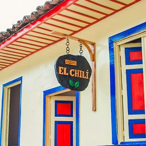 Hostal El Chili Hotel Pijao Exterior photo