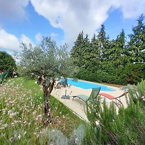 Le Gite Du Mas Avec Piscine Villa Bourganeuf Exterior photo