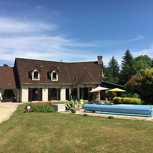 L'Etincelle Villa 14 Pers, Piscine Jacuzzi, Sauna Saint-Martin-des-Champs  Exterior photo