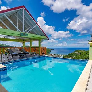 Tropical Paradise View Hotel Anse La Raye Exterior photo