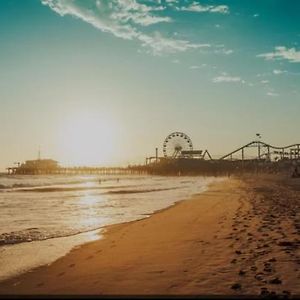 Beach Front Santa Monica Flat Apartman Los Angeles Exterior photo