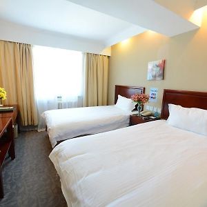 Greentree Inn Jiangsu Yangzhou Jiangdu South Xindu Road Trade City Express Hotel Exterior photo