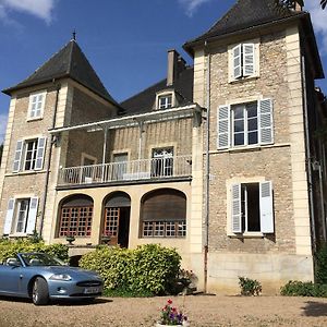 Le Chateau Panzió Champagny-sous-Uxelles Exterior photo