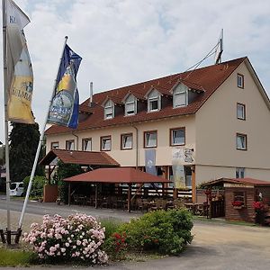 Landgasthof Frankentor Motel Wasserlosen Exterior photo