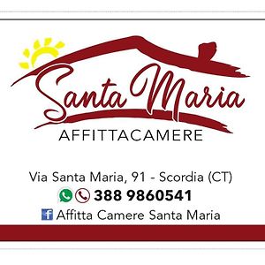 Affittacamere Santamaria Scordia Exterior photo