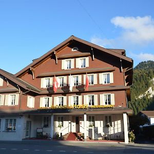 Hotel Garni Rösslipost Unteriberg Exterior photo