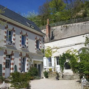 Les Troglos De La Tufoliere Rochecorbon Exterior photo