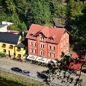 Pension-Restaurace Lugano Hřensko Exterior photo